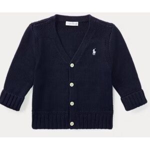 Ralph Lauren- Navy Cardigan-Size 24 Months